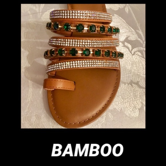 BAMBOO LAST ONE Festival Jeweled Flat - Picture 5 of 8
